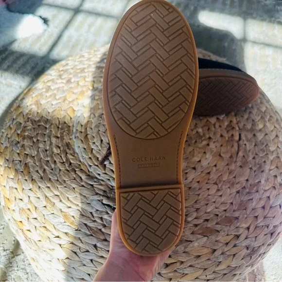 NEW Cole Haan Women's Summit Chukka Dark Chocolate Brown Plaid Lace Up Fur Boot - Picture 15 of 16